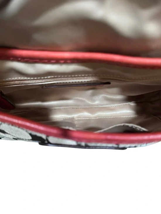 Coach Bleecker Signature Buckle Flap Bag Hobo - Picture 14 of 16